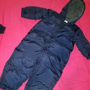 Toddler Boys Puffer Bodysuit